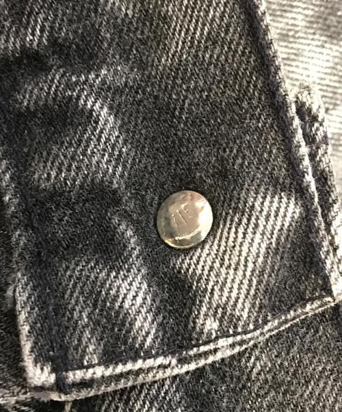 LEVI'S（リーバイス）LEVI'S (リーバイス) ケミカルウォッシュデニムジャケット ブラック サイズ:Sの古着・服飾アイテム