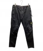 STONE ISLANDストーンアイランド）の古着「Straight-Leg Cargo Trousers」｜ブラック