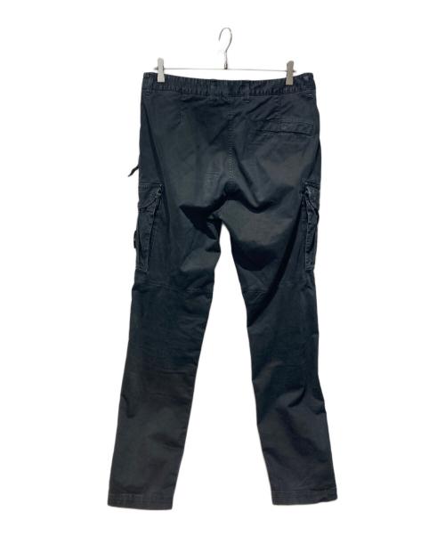 STONE ISLAND（ストーンアイランド）STONE ISLAND (ストーンアイランド) Straight-Leg Cargo Trousers ブラック サイズ:W32の古着・服飾アイテム