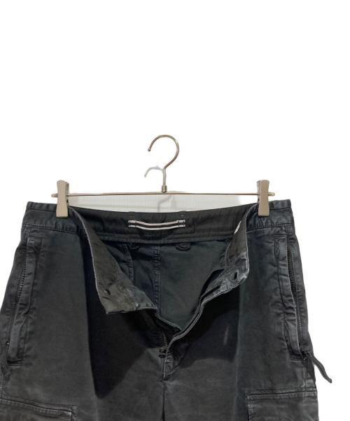 STONE ISLAND（ストーンアイランド）STONE ISLAND (ストーンアイランド) Straight-Leg Cargo Trousers ブラック サイズ:W32の古着・服飾アイテム