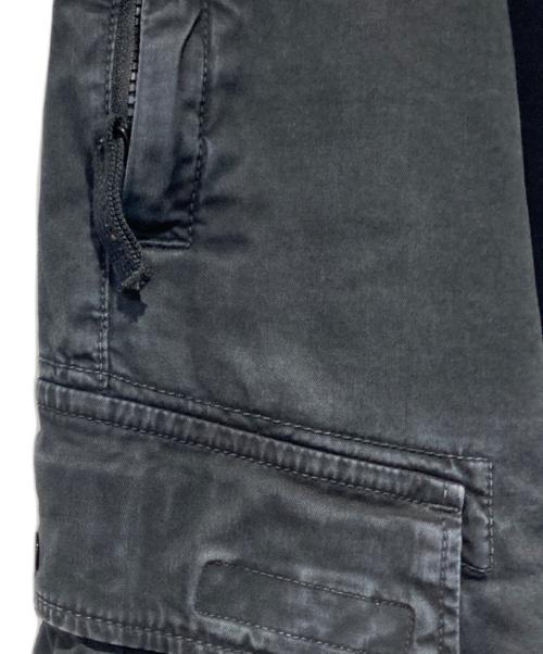 STONE ISLAND（ストーンアイランド）STONE ISLAND (ストーンアイランド) Straight-Leg Cargo Trousers ブラック サイズ:W32の古着・服飾アイテム
