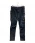 STONE ISLAND（ストーンアイランド）の古着「Straight-Leg Cargo Trousers」｜ブラック