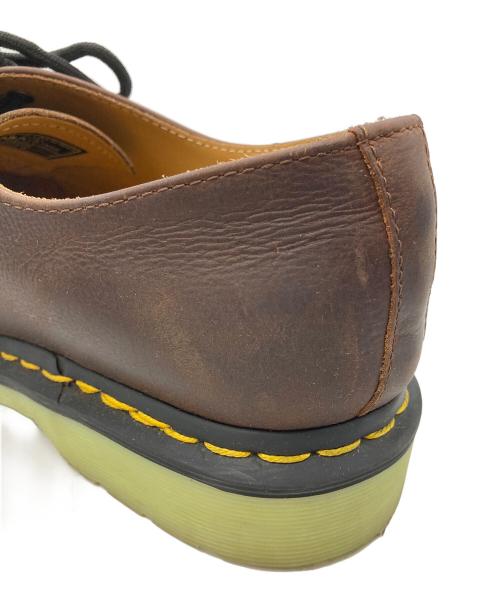 Dr.Martens（ドクターマーチン）Dr.Martens (ドクターマーチン) バイカラ-3ホールシューズ ブラウン サイズ:UK9の古着・服飾アイテム