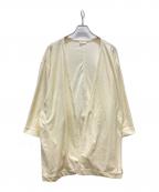 MUUETミュエット）の古着「Cotton velour kimono gown」｜アイボリー