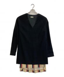 DRIES VAN NOTEN（ドリスヴァンノッテン）の古着「レイヤードワンピース」｜ブラック