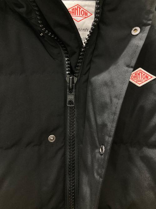 DANTON（ダントン）DANTON (ダントン) FAKE FAR HOODED DOWN JACKET ブラック サイズ:Sの古着・服飾アイテム
