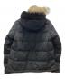 DANTON (ダントン) FAKE FAR HOODED DOWN JACKET ブラック サイズ:S：16000円