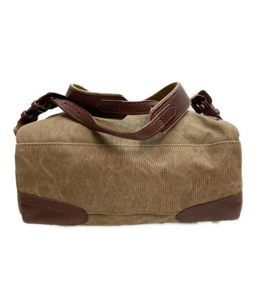 genten（ゲンテン）genten (ゲンテン) ミモザ・ベーシックリュック ブラウン×カーキの古着・服飾アイテム