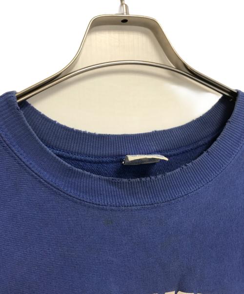 Champion（チャンピオン）Champion (チャンピオン) 2段プリントリバースウィーブスウェット ブルー サイズ:XXLの古着・服飾アイテム