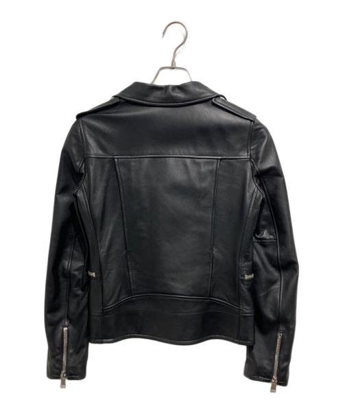 GUCCI（グッチ）GUCCI (グッチ) ライダースジャケット ブラック サイズ:38の古着・服飾アイテム