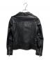 GUCCI (グッチ) ライダースジャケット ブラック サイズ:38：60000円