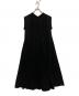 ATON (エイトン) Suvin air spinning 18/- flared dress ブラック サイズ:01：10000円