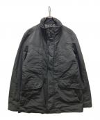 BOSS HUGO BOSSボス ヒューゴボス）の古着「ミドル丈中綿コート」｜ブラック