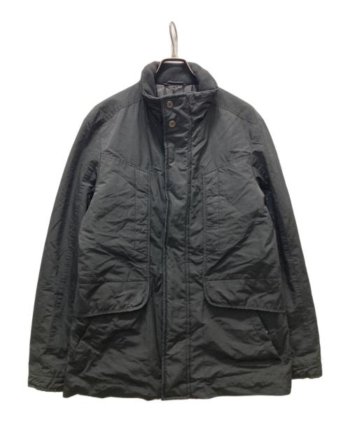 BOSS HUGO BOSS（ボス ヒューゴボス）BOSS HUGO BOSS (ボス ヒューゴボス) ミドル丈中綿コート ブラック サイズ:XLの古着・服飾アイテム