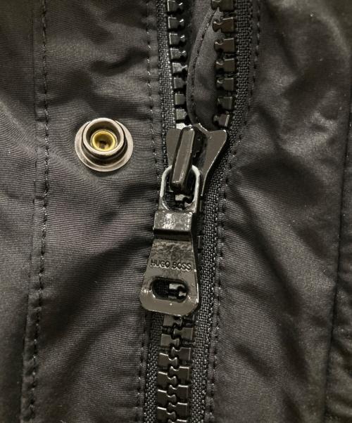 BOSS HUGO BOSS（ボス ヒューゴボス）BOSS HUGO BOSS (ボス ヒューゴボス) ミドル丈中綿コート ブラック サイズ:XLの古着・服飾アイテム