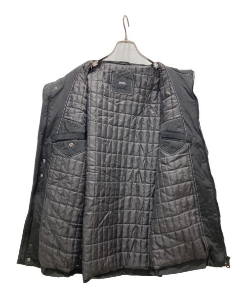 BOSS HUGO BOSS（ボス ヒューゴボス）BOSS HUGO BOSS (ボス ヒューゴボス) ミドル丈中綿コート ブラック サイズ:XLの古着・服飾アイテム