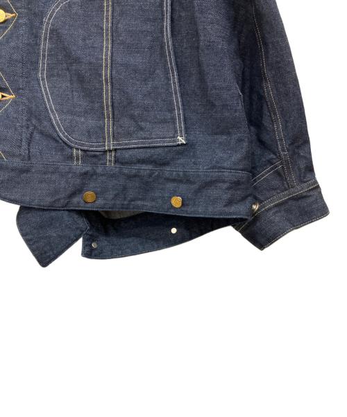 LEE（リー）LEE (リー) beautiful people (ビューティフルピープル) double-end Denim riders Work BLOUSON インディゴ サイズ:42の古着・服飾アイテム