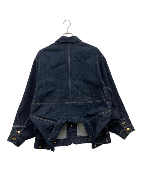 LEE（リー）LEE (リー) beautiful people (ビューティフルピープル) double-end Denim riders Work BLOUSON インディゴ サイズ:42の古着・服飾アイテム