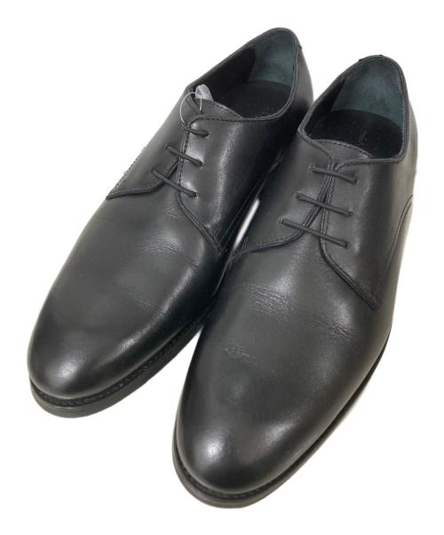 SATTO&SILVA（サットアンドシルバ）SATTO&SILVA (サットアンドシルバ) ボックスカーフ レースアップシューズ ブラック サイズ:40の古着・服飾アイテム