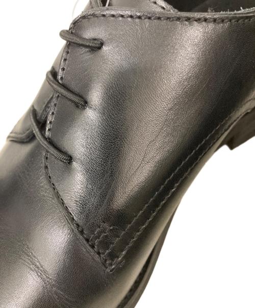 SATTO&SILVA（サットアンドシルバ）SATTO&SILVA (サットアンドシルバ) ボックスカーフ レースアップシューズ ブラック サイズ:40の古着・服飾アイテム