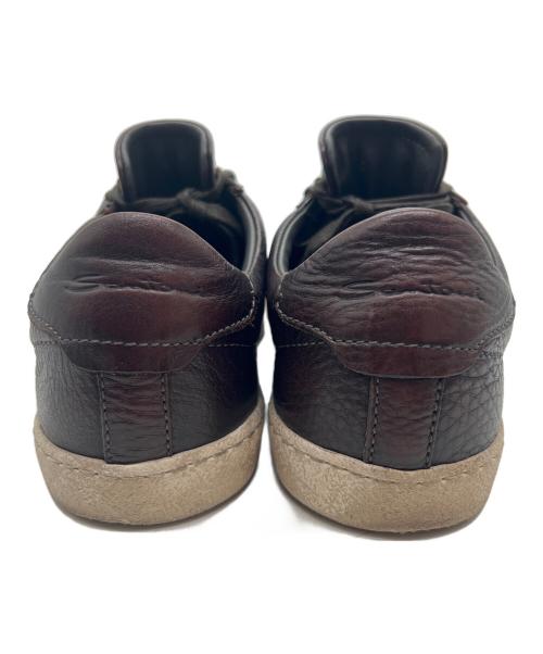 Santoni（サントーニ）Santoni (サントーニ) レザースニーカー ブラウン サイズ:6の古着・服飾アイテム