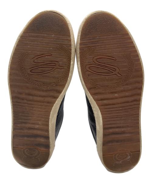 Santoni（サントーニ）Santoni (サントーニ) レザースニーカー ブラウン サイズ:6の古着・服飾アイテム