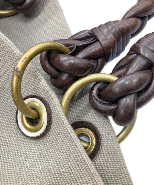 BOTTEGA VENETA（ボッテガベネタ）BOTTEGA VENETA (ボッテガベネタ) トートバッグ ベージュの古着・服飾アイテム