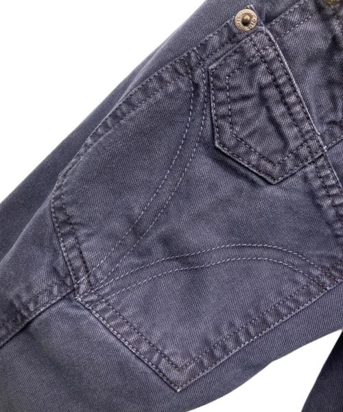 D&G（ディーアンドジー）D&G (ディーアンドジー) 製品染めデニムジャケット ネイビー サイズ:Sの古着・服飾アイテム