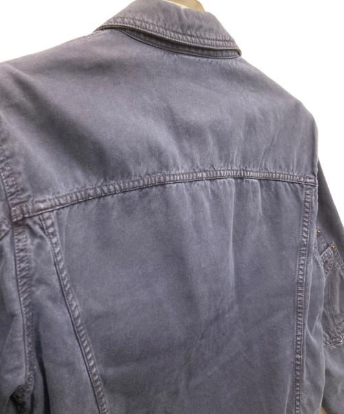 D&G（ディーアンドジー）D&G (ディーアンドジー) 製品染めデニムジャケット ネイビー サイズ:Sの古着・服飾アイテム