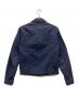 D&G (ディーアンドジー) 製品染めデニムジャケット ネイビー サイズ:S：10000円