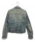 DOLCE & GABBANA (ドルチェ＆ガッバーナ) リペア加工デニムジャケット ブルー サイズ:M：13000円
