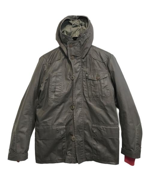 DIESEL（ディーゼル）DIESEL (ディーゼル) ライナー付モッズコート オリーブ サイズ:Sの古着・服飾アイテム