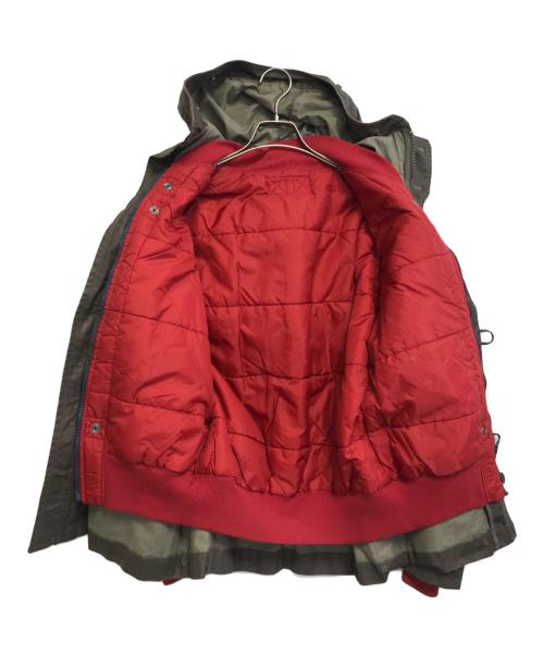 DIESEL（ディーゼル）DIESEL (ディーゼル) ライナー付モッズコート オリーブ サイズ:Sの古着・服飾アイテム