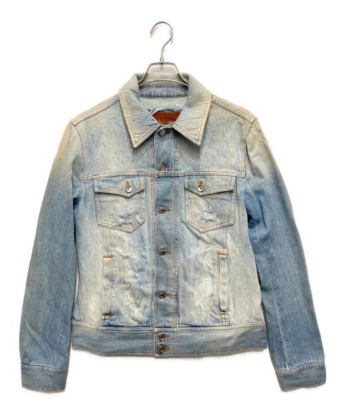 DOLCE & GABBANA（ドルチェ＆ガッバーナ）DOLCE & GABBANA (ドルチェ＆ガッバーナ) デニムジャケット ブルー サイズ:48の古着・服飾アイテム