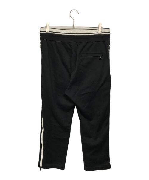 DOLCE & GABBANA（ドルチェ＆ガッバーナ）DOLCE & GABBANA (ドルチェ＆ガッバーナ) サイドジップスウェットパンツ ブラック サイズ:SIZE 50の古着・服飾アイテム