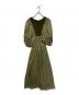 AMERI (アメリ) GEOMETRIC RHOMBUS DRESS グリーン サイズ:S：9000円