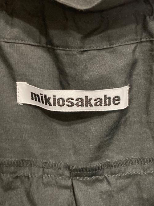 Mikio Sakabe（ミキオサカベ）MIKIO SAKABE (ミキオサカベ) 半袖ワンピース ブラック サイズ:FREEの古着・服飾アイテム