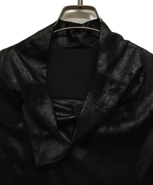 CATORCE（カトルセ）CATORCE (カトルセ) ドレープカーディガン ブラック サイズ:SIZE 1の古着・服飾アイテム