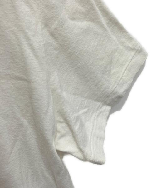 MADISON BLUE（マディソンブルー）MADISON BLUE (マディソンブルー) HELLO CREW NECK TEE ホワイト サイズ:Sの古着・服飾アイテム