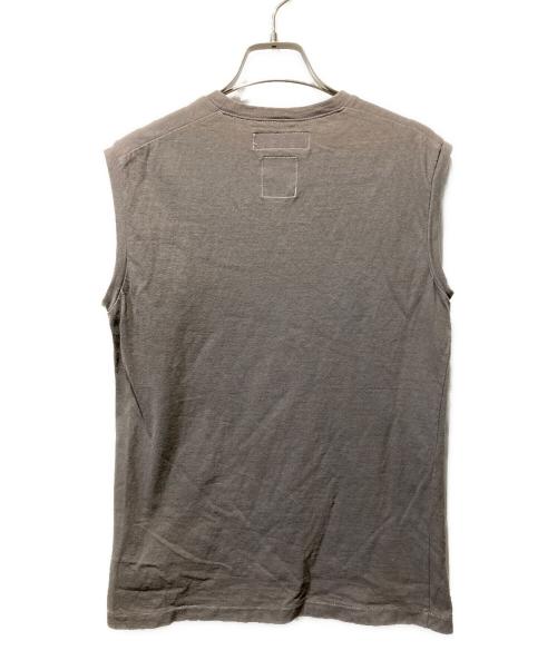 MADISON BLUE（マディソンブルー）MADISON BLUE (マディソンブルー) HELLO NOSLEEVE TEE チャコールグレー サイズ:Sの古着・服飾アイテム