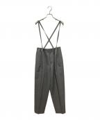 LOHENローヘン）の古着「サスペンダーパンツ」｜グレー