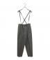 LOHEN（ローヘン）の古着「サスペンダーパンツ」｜グレー