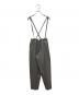LOHEN (ローヘン) サスペンダーパンツ グレー サイズ:36 未使用品：10000円