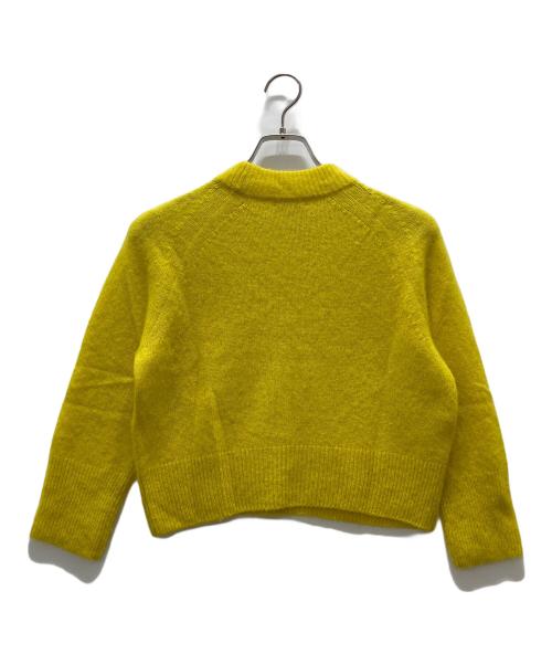 BLAMINK（ブラミンク）BLAMINK (ブラミンク) カシミヤシルクニット イエロー サイズ:36の古着・服飾アイテム