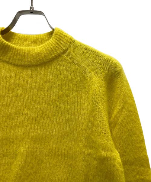 BLAMINK（ブラミンク）BLAMINK (ブラミンク) カシミヤシルクニット イエロー サイズ:36の古着・服飾アイテム