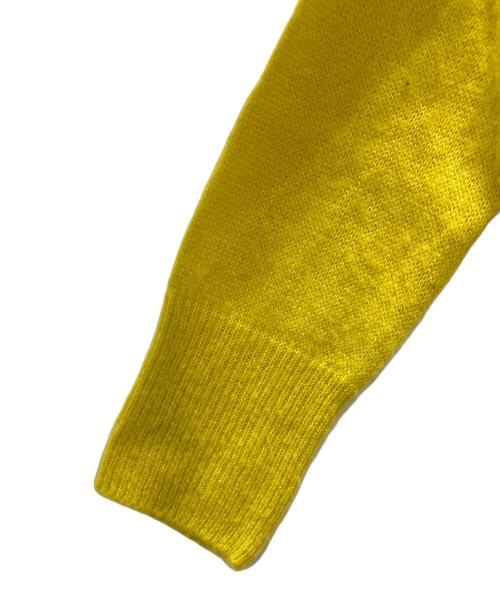 BLAMINK（ブラミンク）BLAMINK (ブラミンク) カシミヤシルクニット イエロー サイズ:36の古着・服飾アイテム