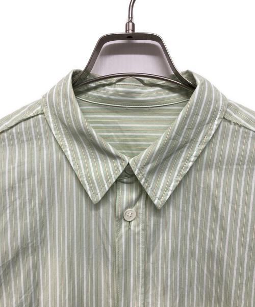 JOSE MOON（ジョゼムーン）JOSE MOON (ジョゼムーン) STRIPE SHIRT ライトグリーン サイズ:SIZE Freeの古着・服飾アイテム