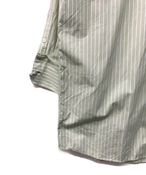 JOSE MOON（ジョゼムーン）JOSE MOON (ジョゼムーン) STRIPE SHIRT ライトグリーン サイズ:SIZE Freeの古着・服飾アイテム