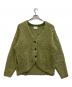 ELLIE（エリー）の古着「ニットカーディガン」｜黄緑