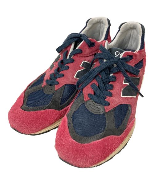 NEW BALANCE（ニューバランス）NEW BALANCE (ニューバランス) ローカットスニーカー レッド サイズ:29の古着・服飾アイテム